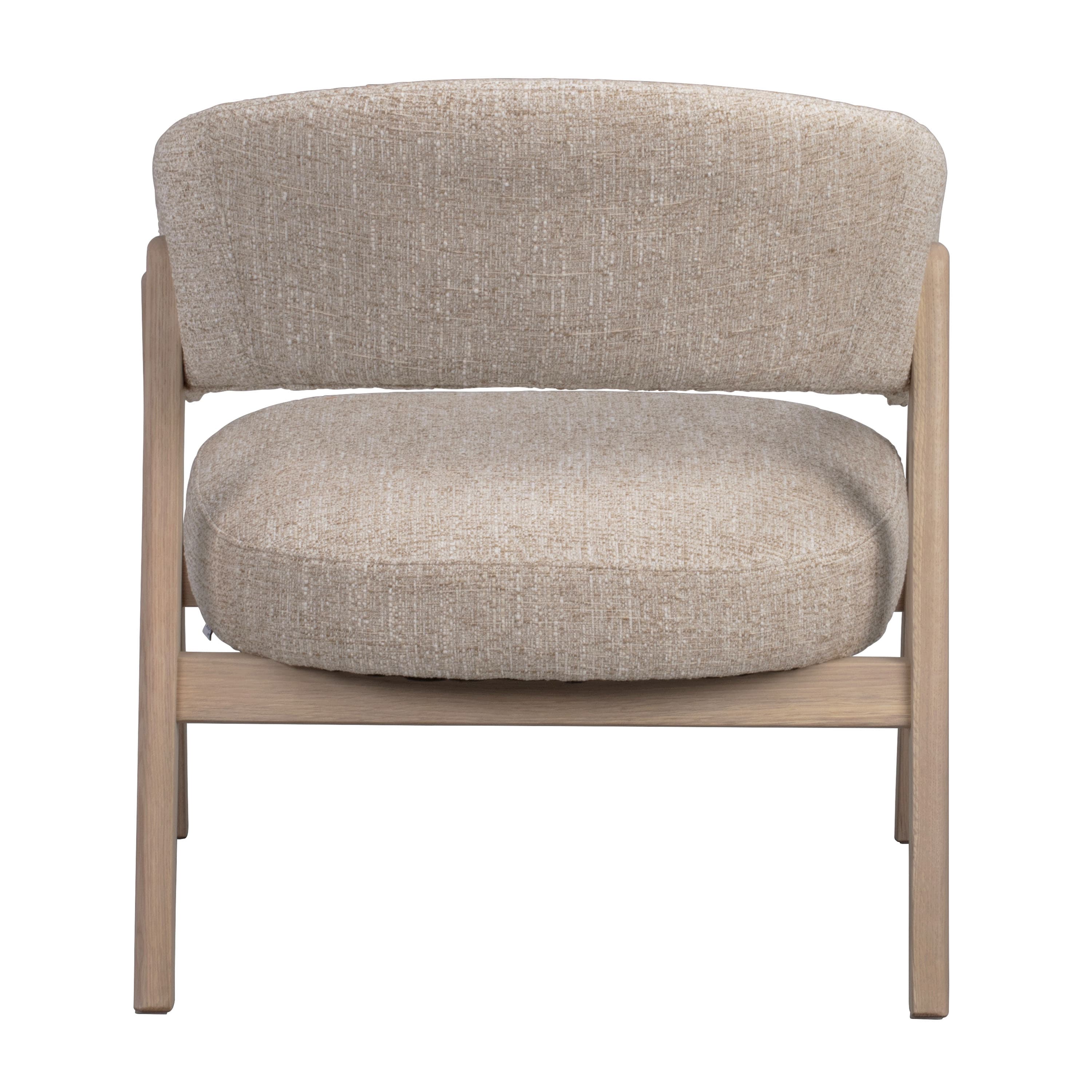Barnaby Loungestol Ljusbeige/Vitpigmenterad Ek
