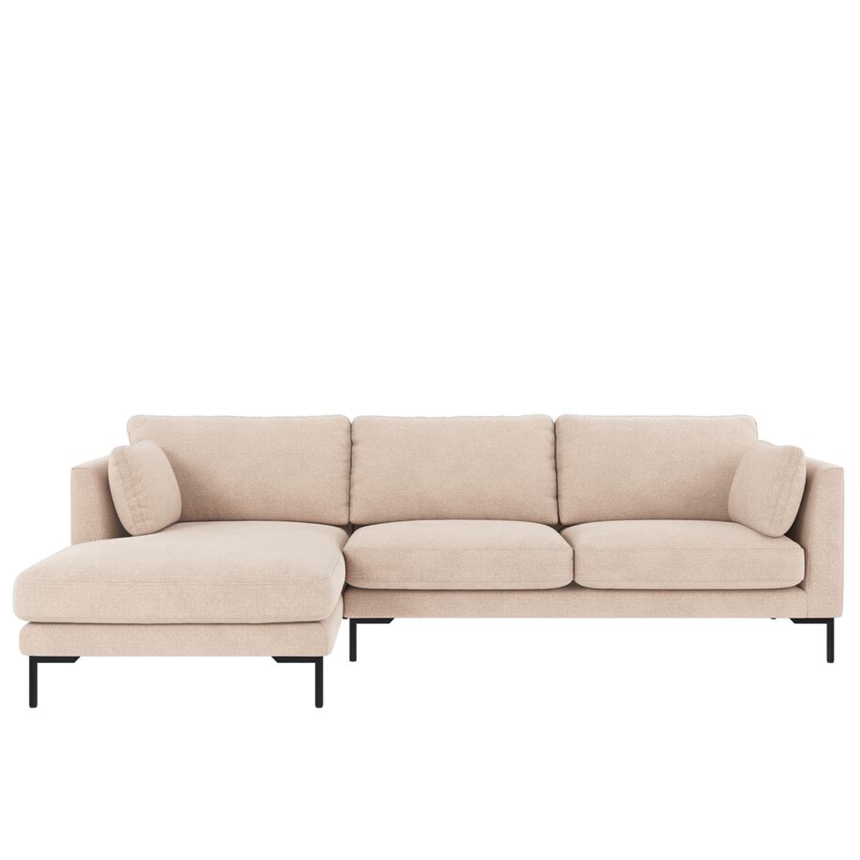 Corwin 3,5-sits Soffa Schäslong Vänster Beige
