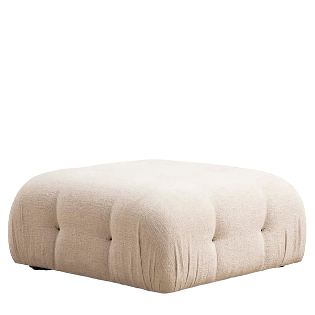 Blanca Fußhocker Creme
