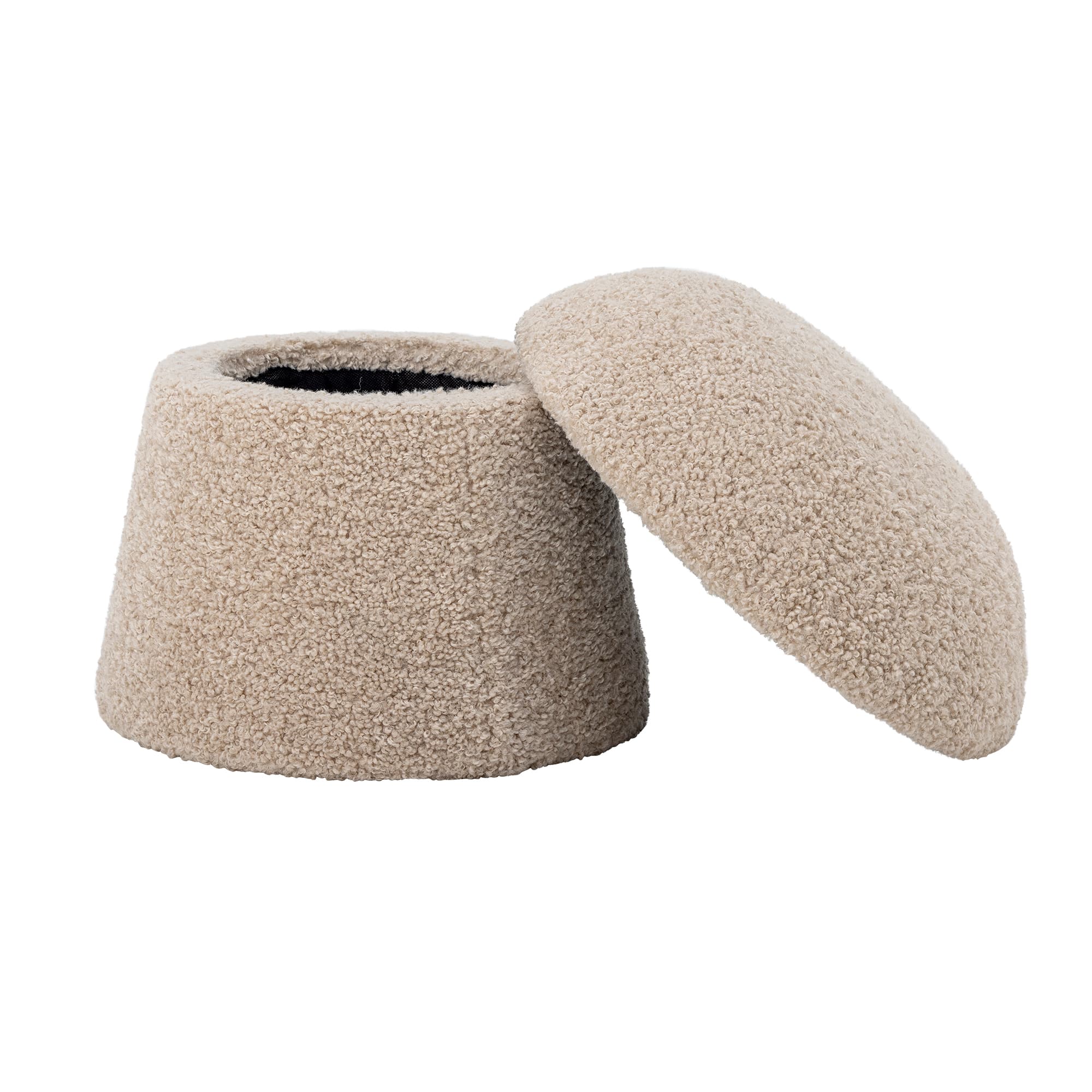 Bocca Pouf Natur 46x38cm