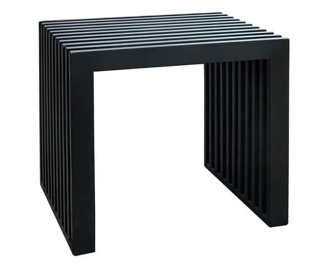 Rib Beistelltisch Schwarz 45cm