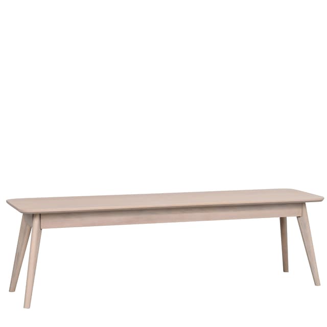 Yumi Sitzbank Weiß pigmentiert 155cm