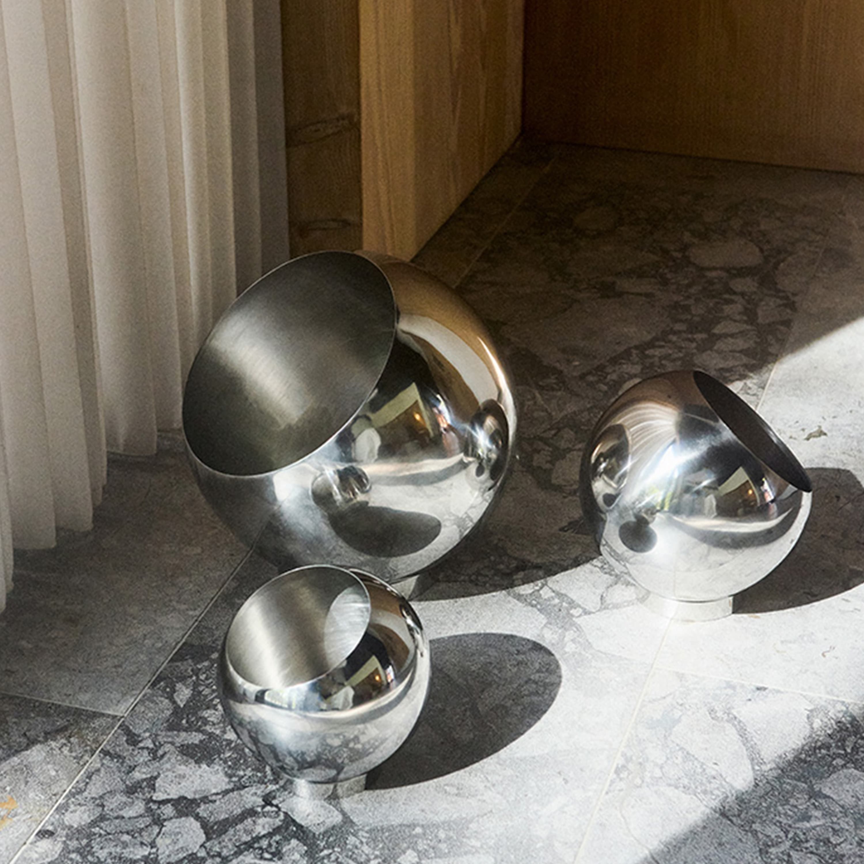 Globel Pot Silver Ø30
