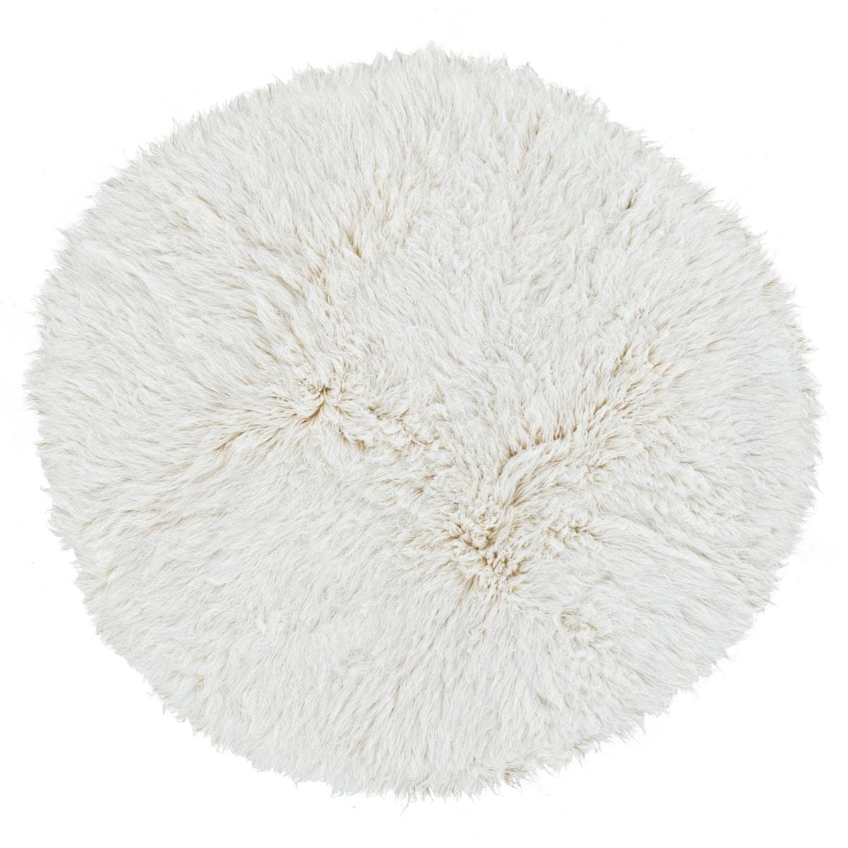Fluffy Flokati-Teppich Ø200