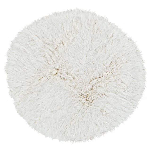 Fluffy Flokati-Teppich Ø200