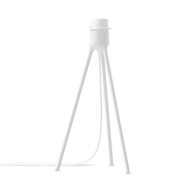 Tripod  Table Lamp Base White