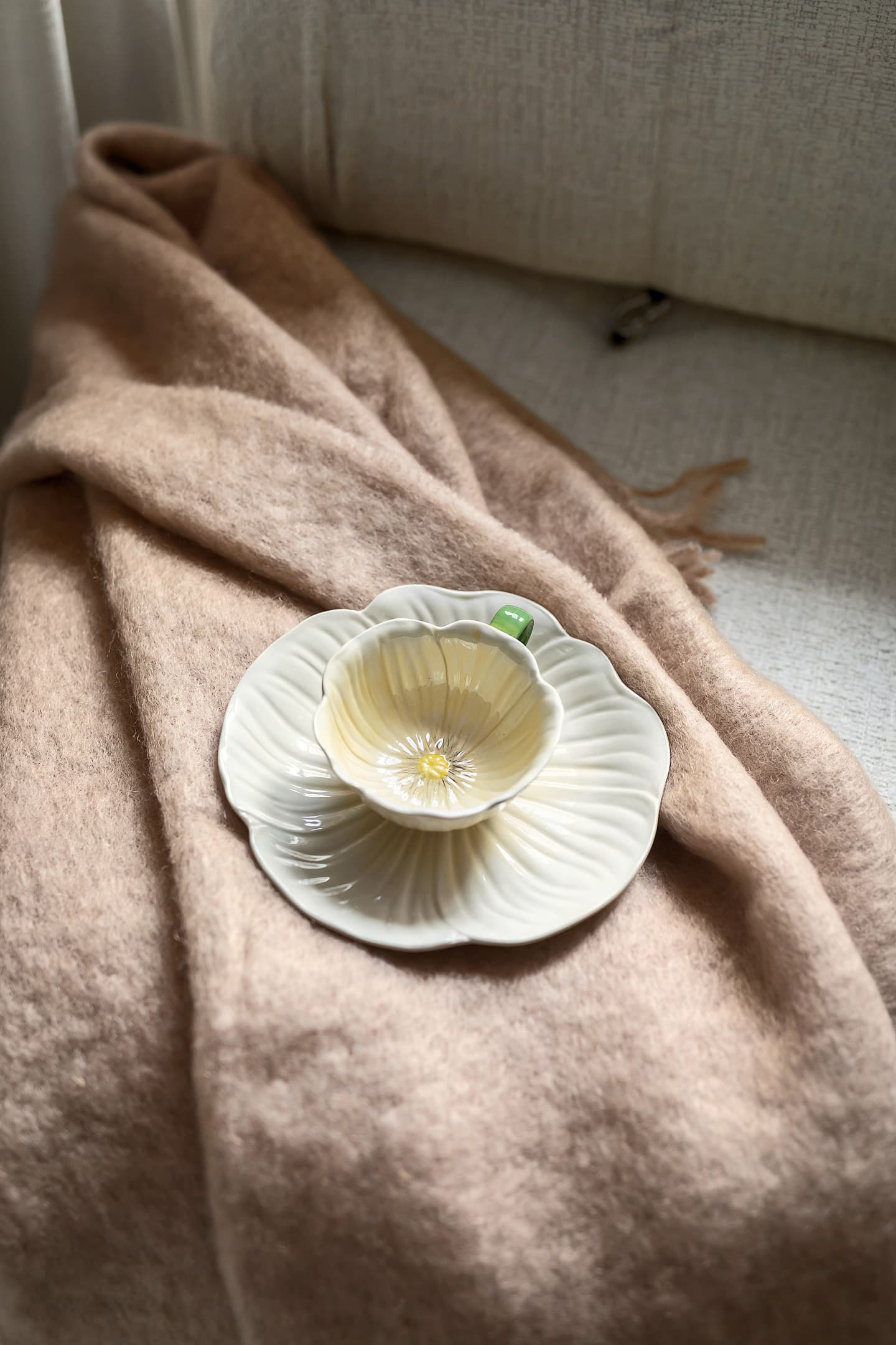 Poppy Beige Tasse