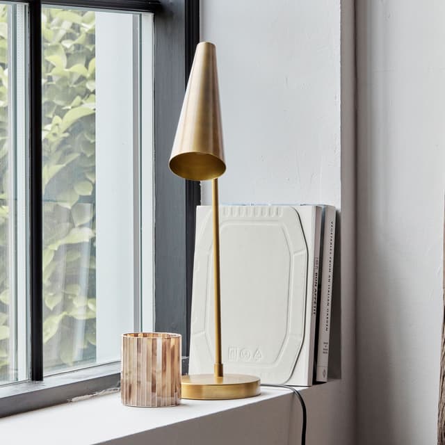 Precise Table Lamp Brass