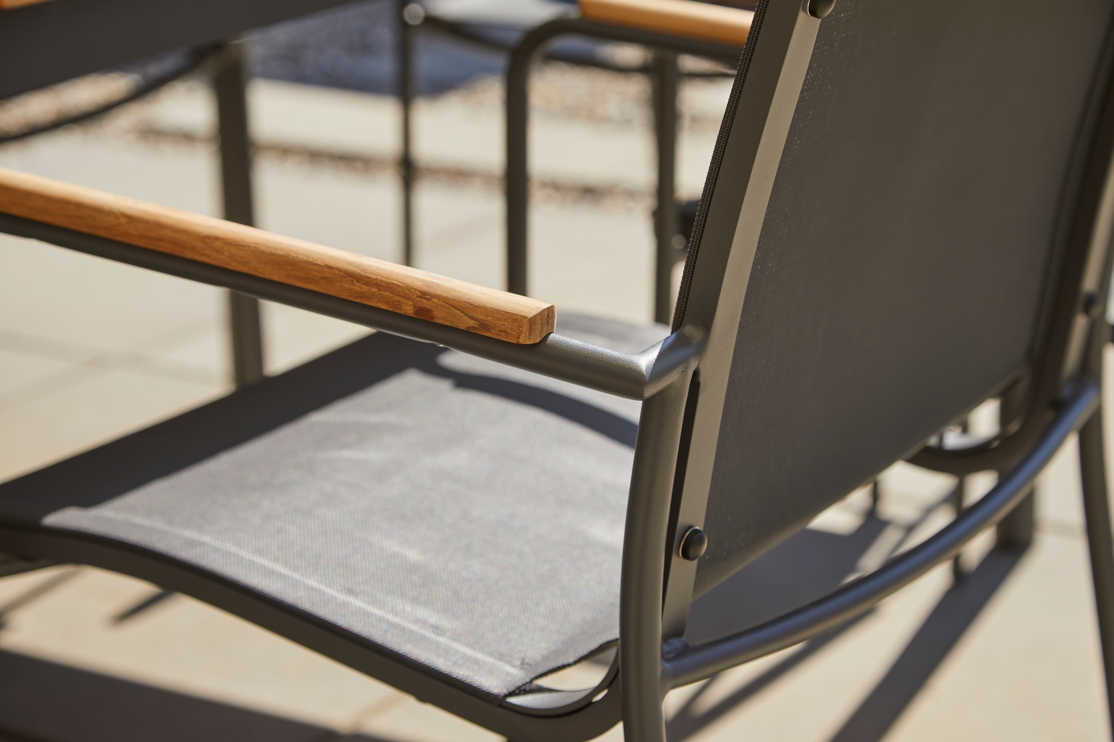Mood Classic Sessel Textilene Anthrazit