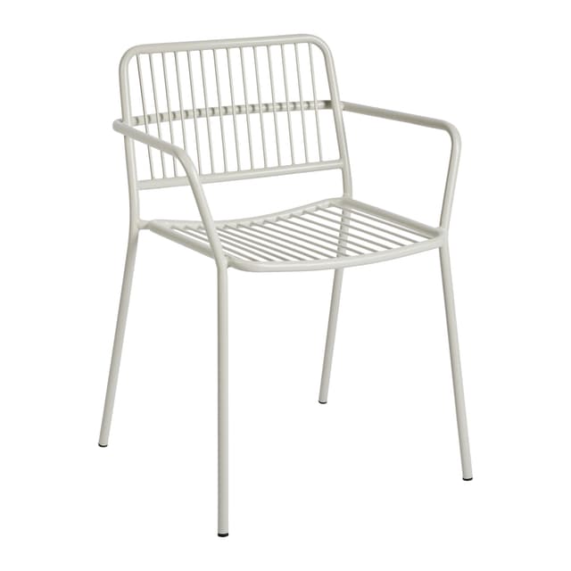 Eden Karmstuhl Beige Grau