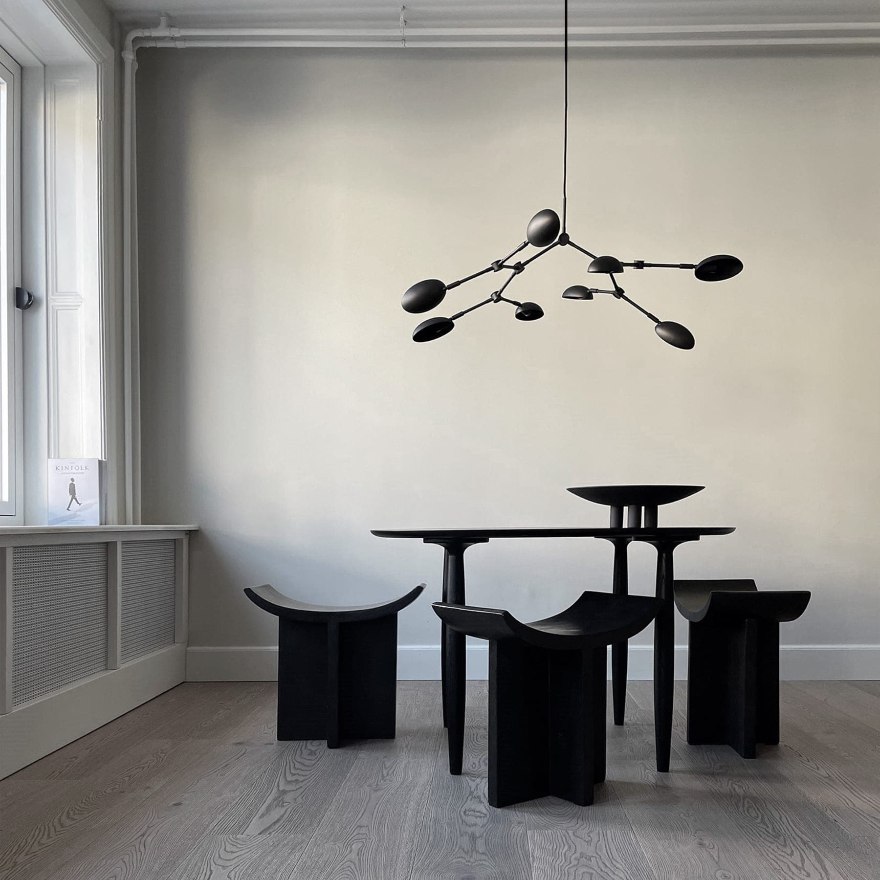 Brutus Hocker Natural Oak