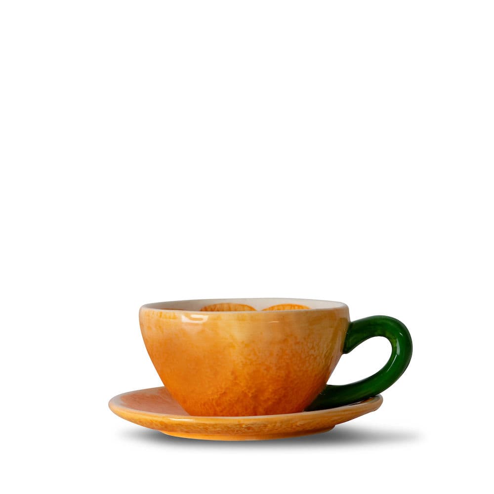 Mandarine Becher
