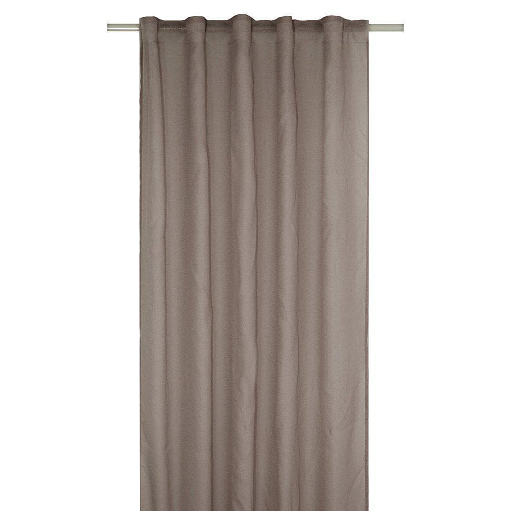 Rimy Vorhanglänge Nougat 300cm 2er-Pack