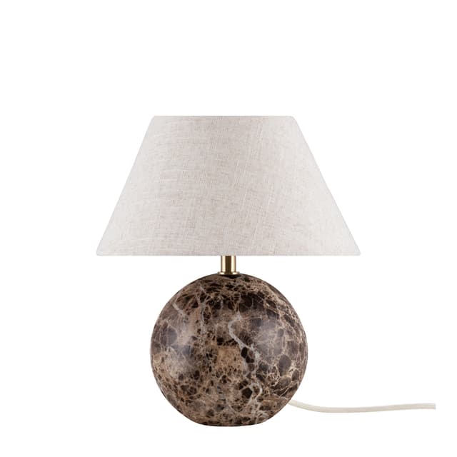 Castello Table Lamp Brown 24cm