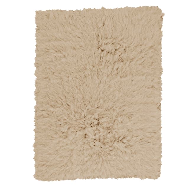 Fluffy Flokati Rug Camel 200x300