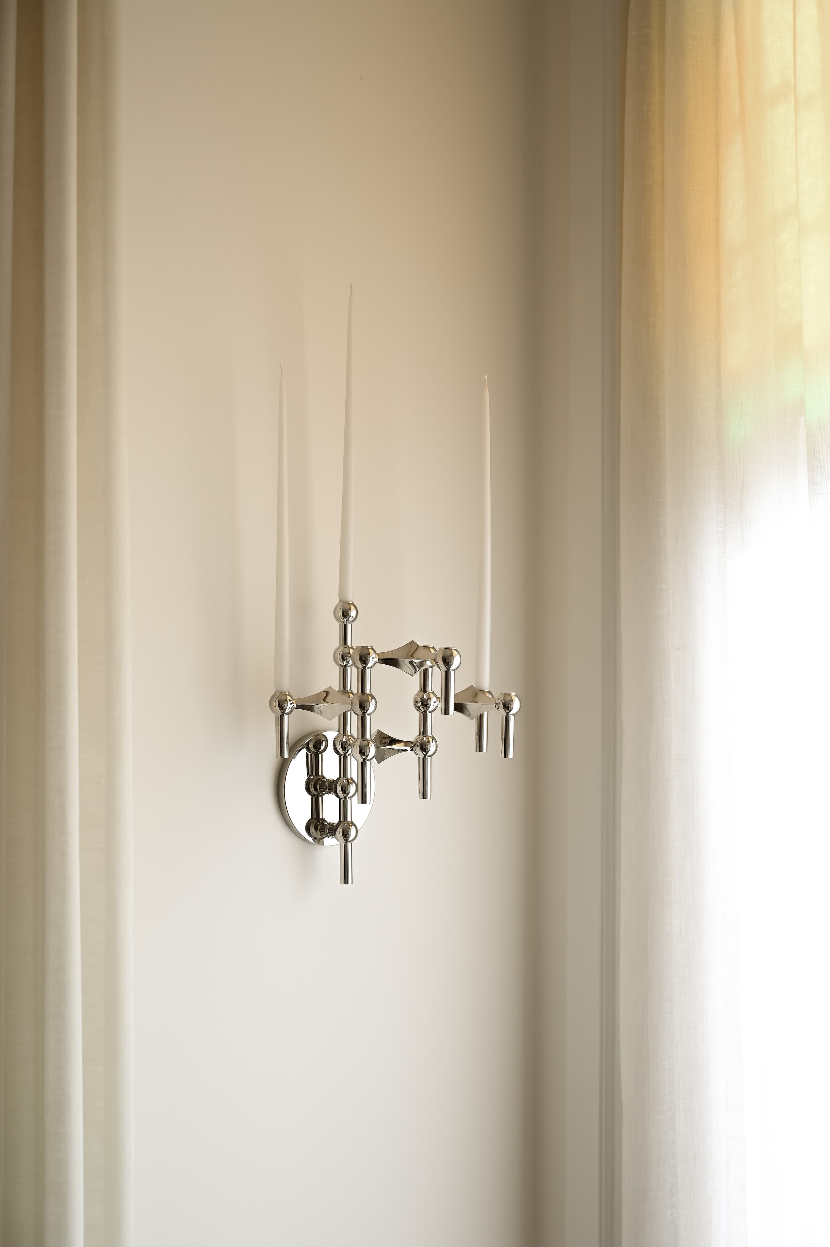 STOFF Nagel Leuchter Chrome