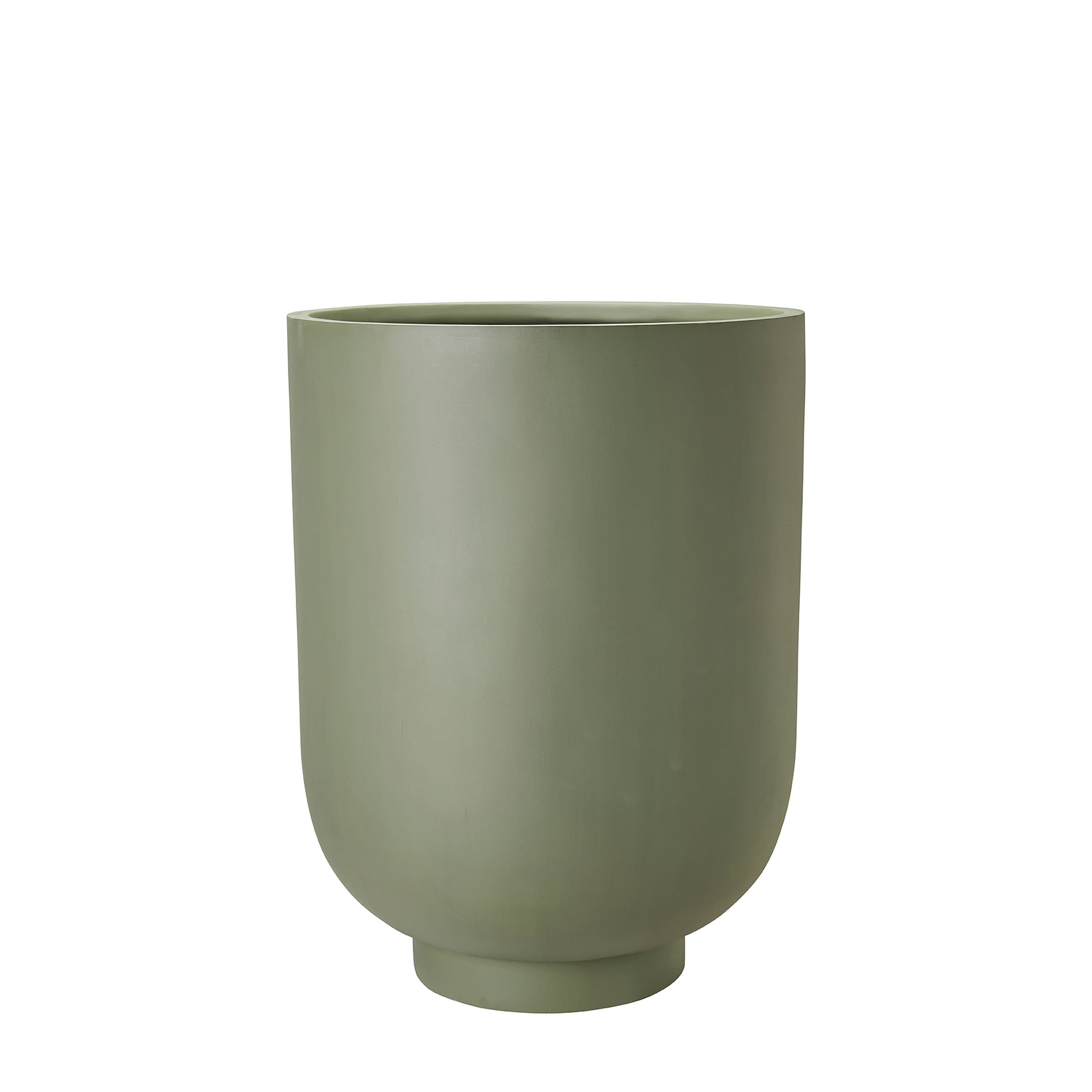Malin plant pot green high 3-pack