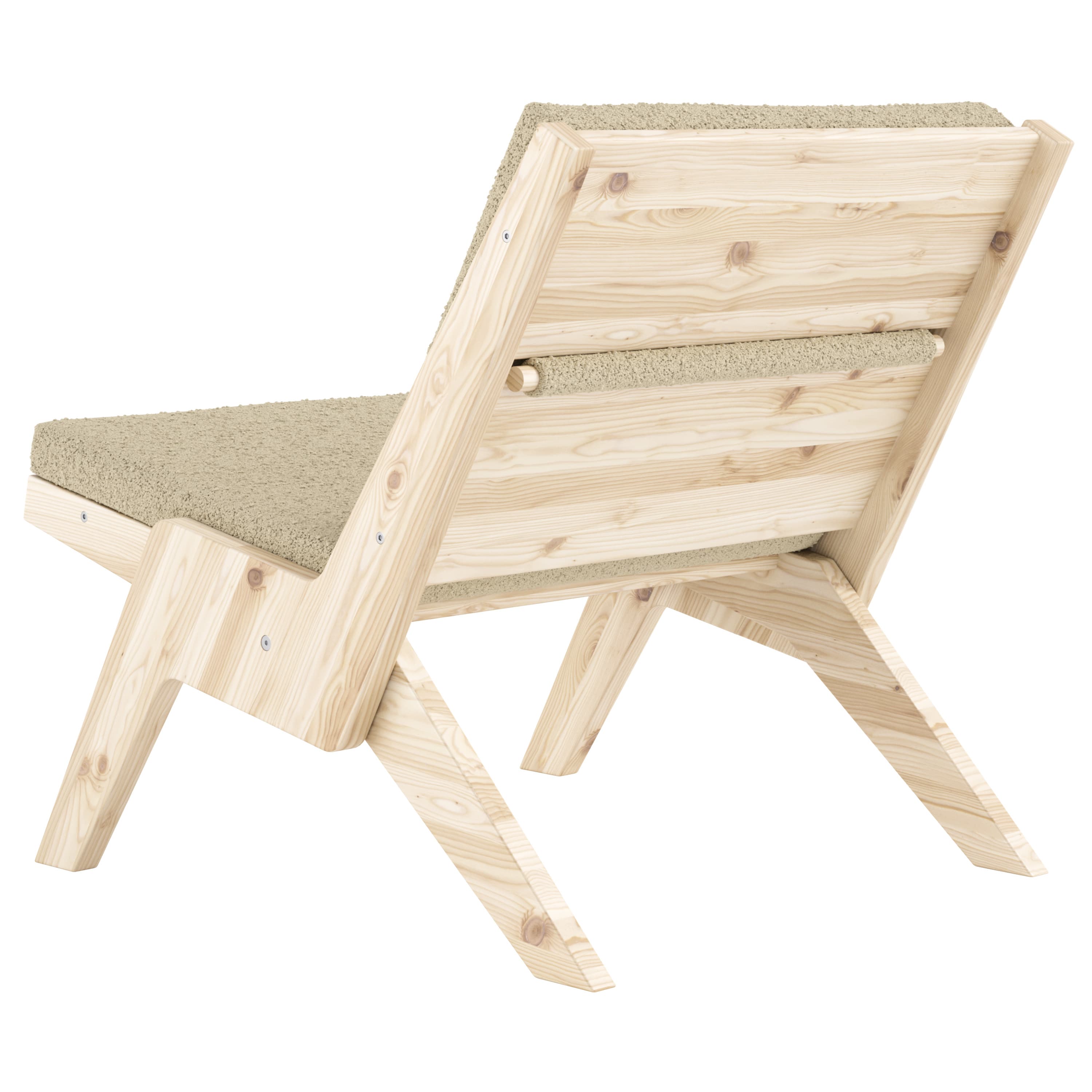 Sway Loungestol Natur/Pebble Beige