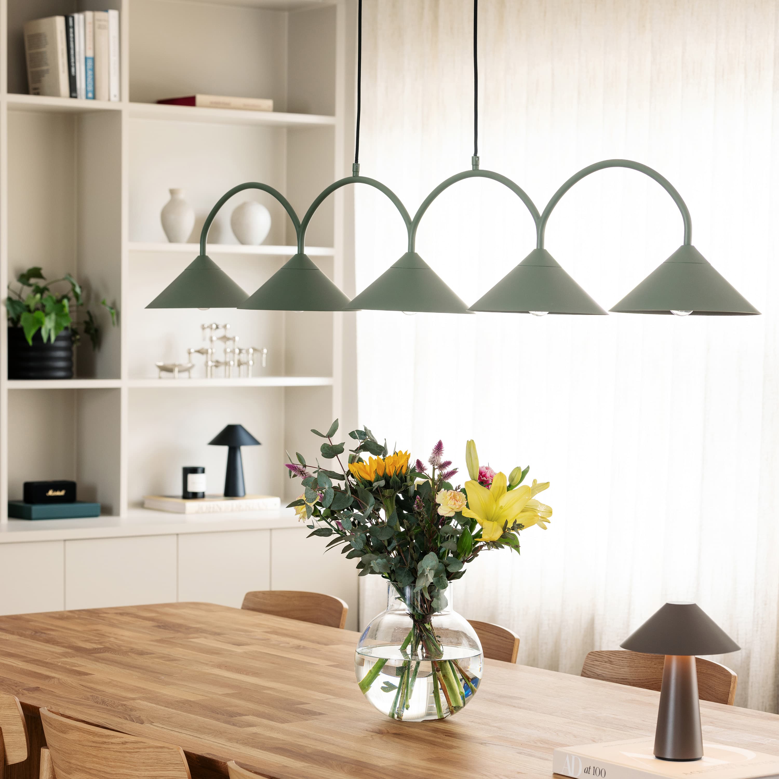 Curve Deckenleuchte Beige 3