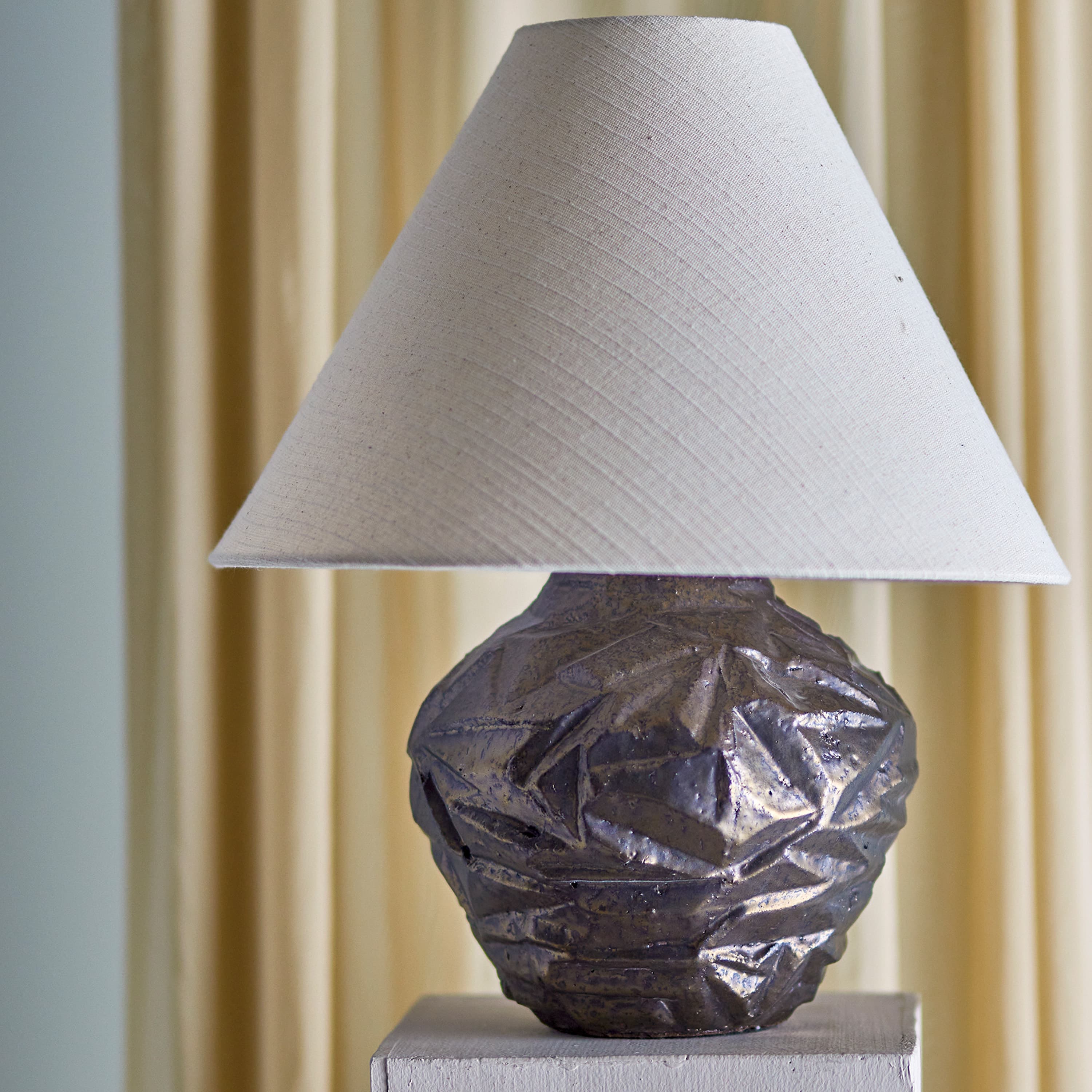 Carolla Tischlampe Brown 49cm