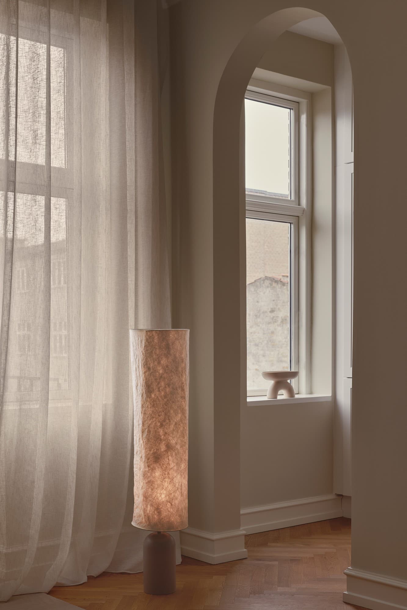 Talli Stehlampe Braun