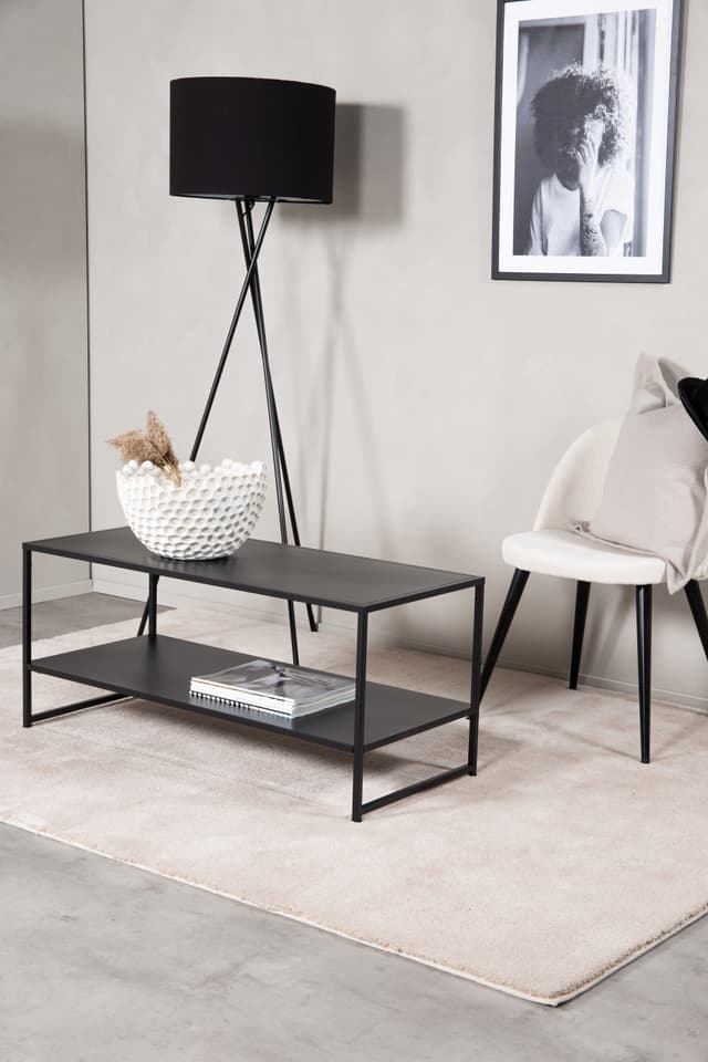 Staal Couchtisch Schwarz