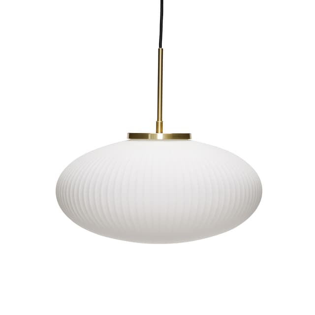 Serene Pendelleuchte Ellipse White Ø40