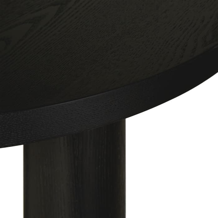 Melvin Coffee Table Black Ø100