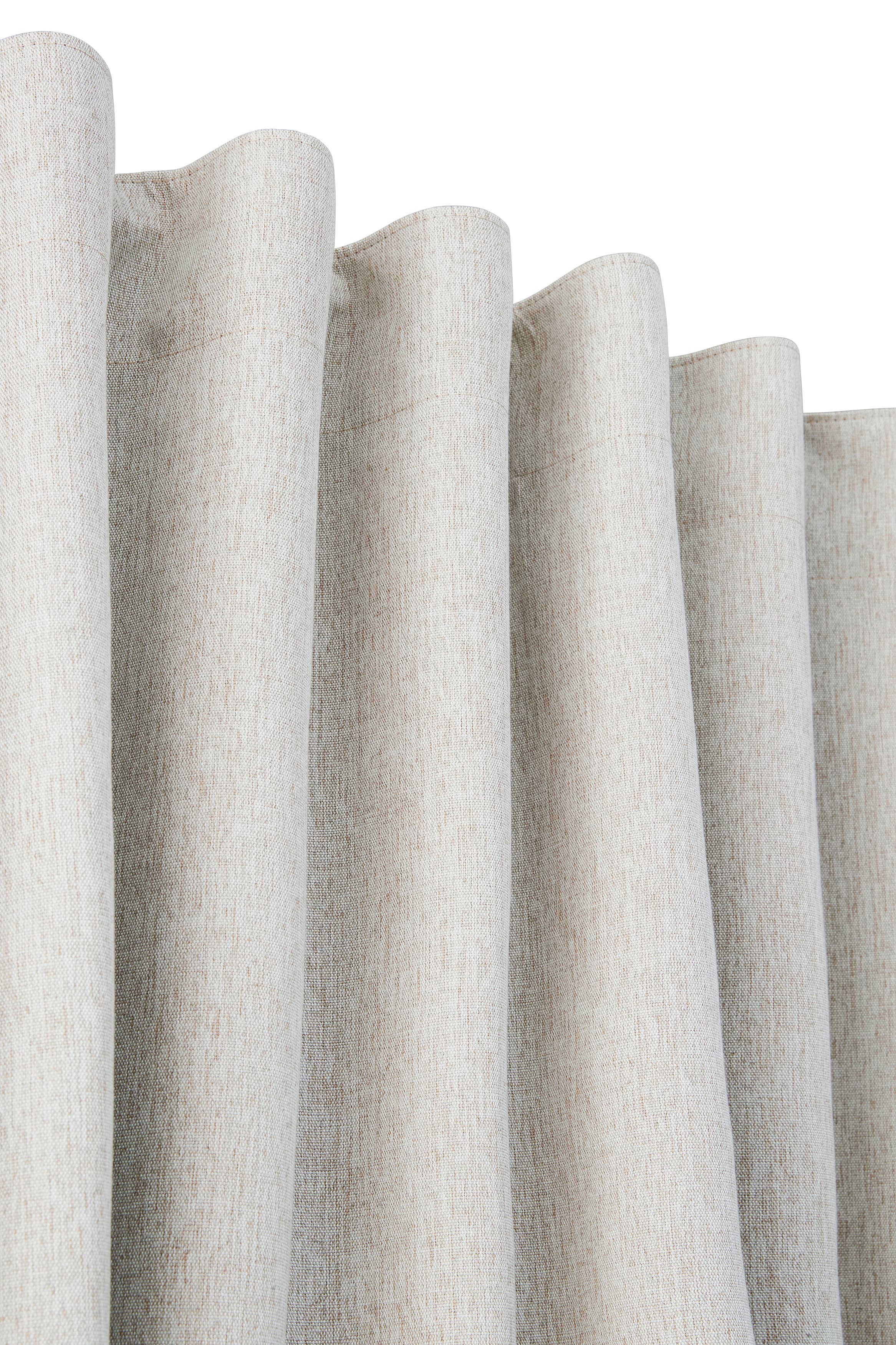 Colin Blackout Curtain Length Off-white 350cm Set of 2