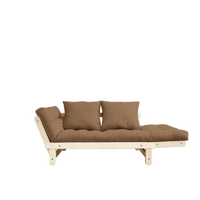Beat Schlafsofa Natur/Mocca 200cm