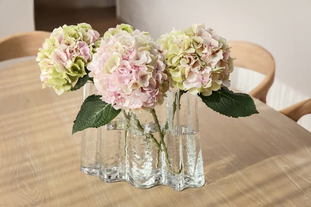 Gry Wide Vase Clear 24cm