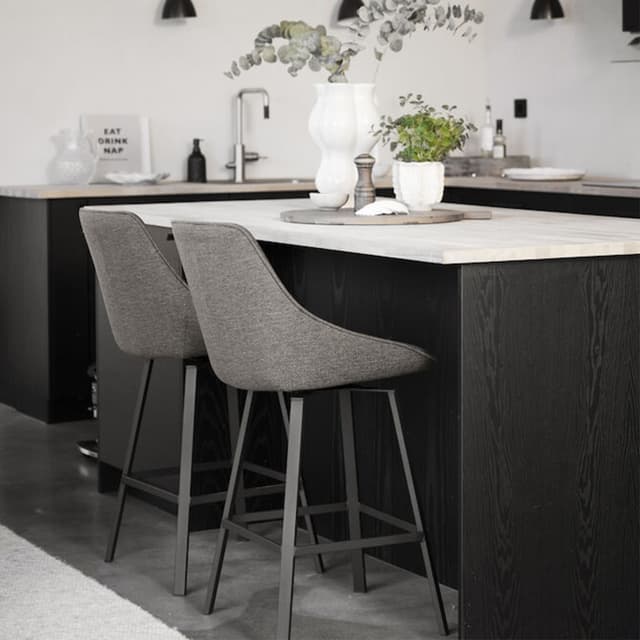Alison Barhocker Dunkelbeige/Schwarz