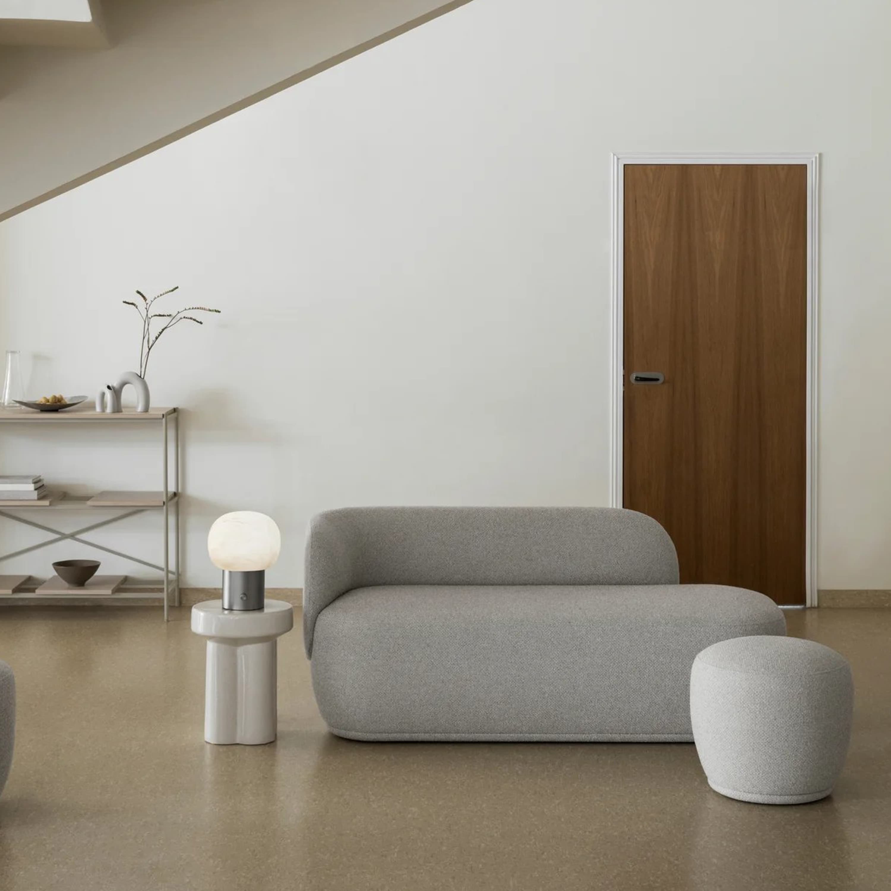 Toru Ceramic Side Table Fungi Shape Big