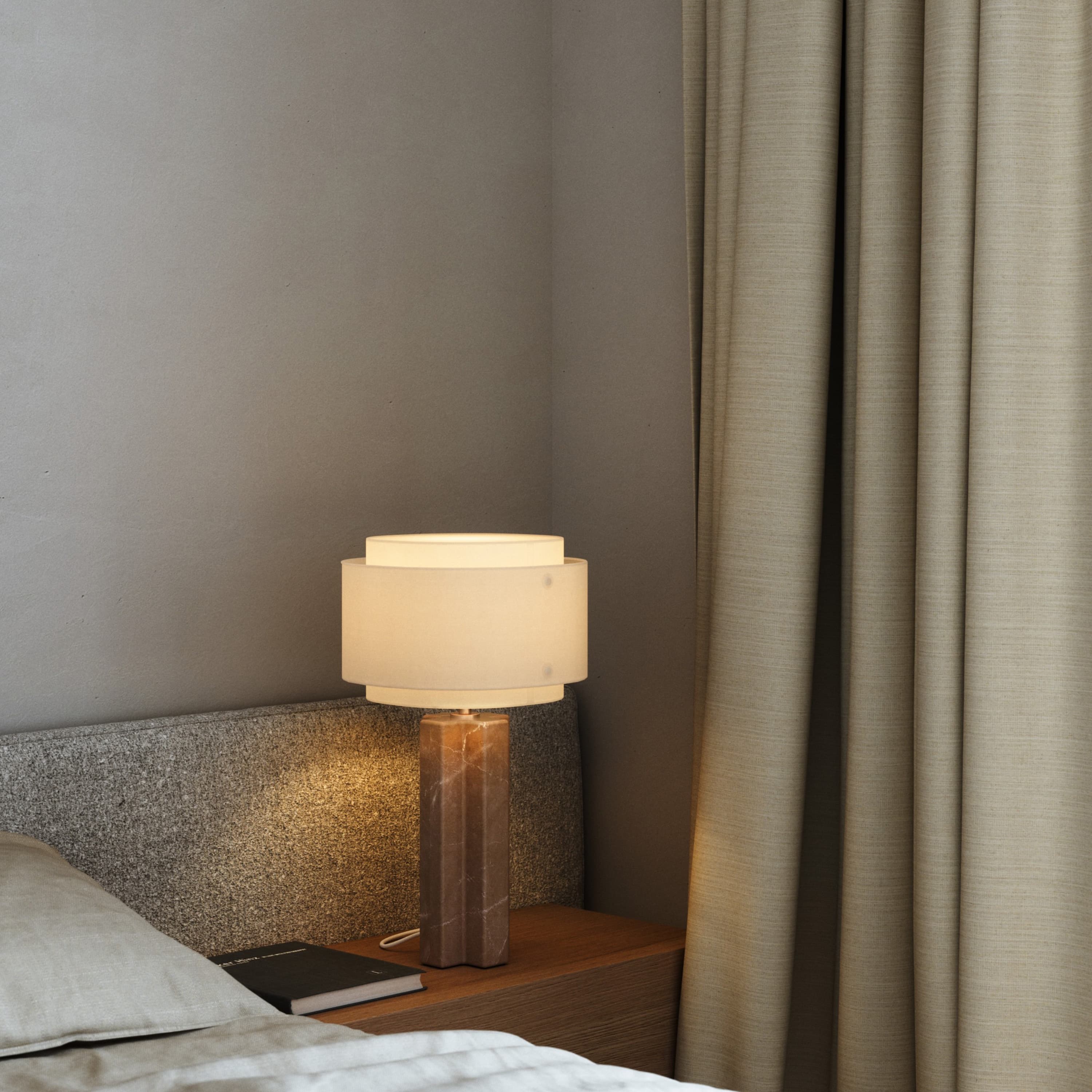 Takai Table Lamp Marble