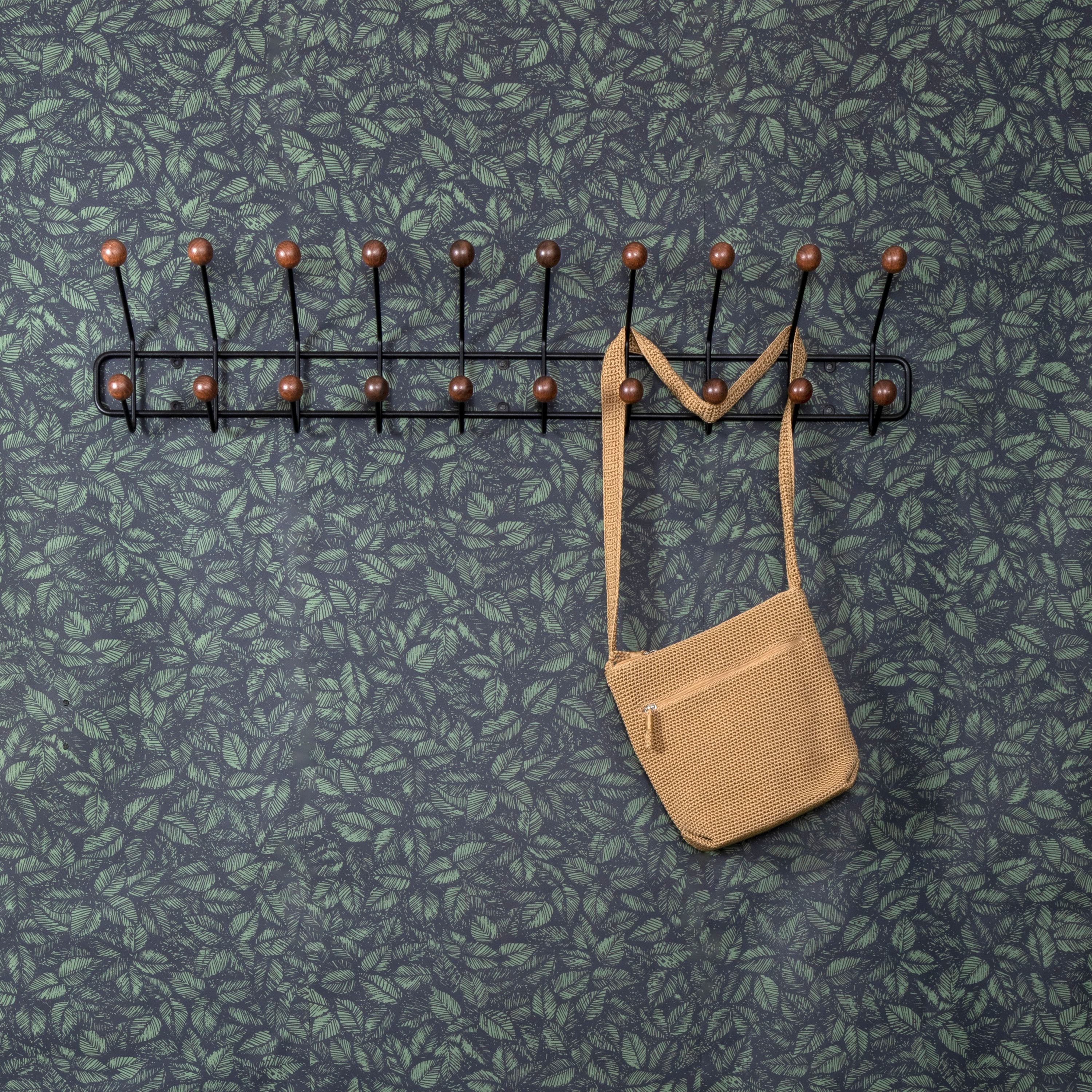 Bill Horizontal Coat Rack Greige 102cm