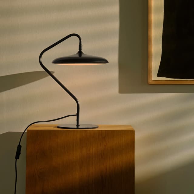 Artist Table Lamp Black 41cm