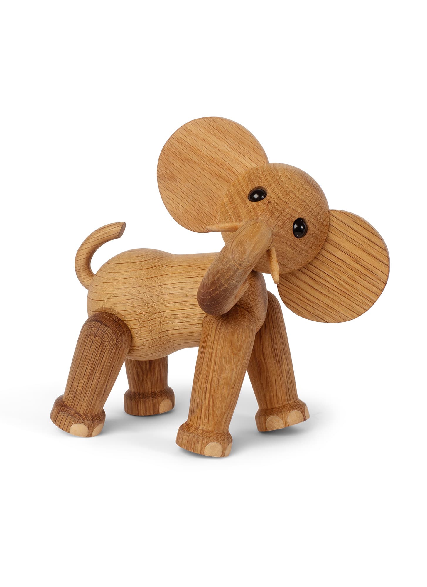 Ollie Elefant Dekoration Eiche/Ahorn 15cm