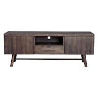 Brooklyn TV-Schrank Dunkelbraune Eiche