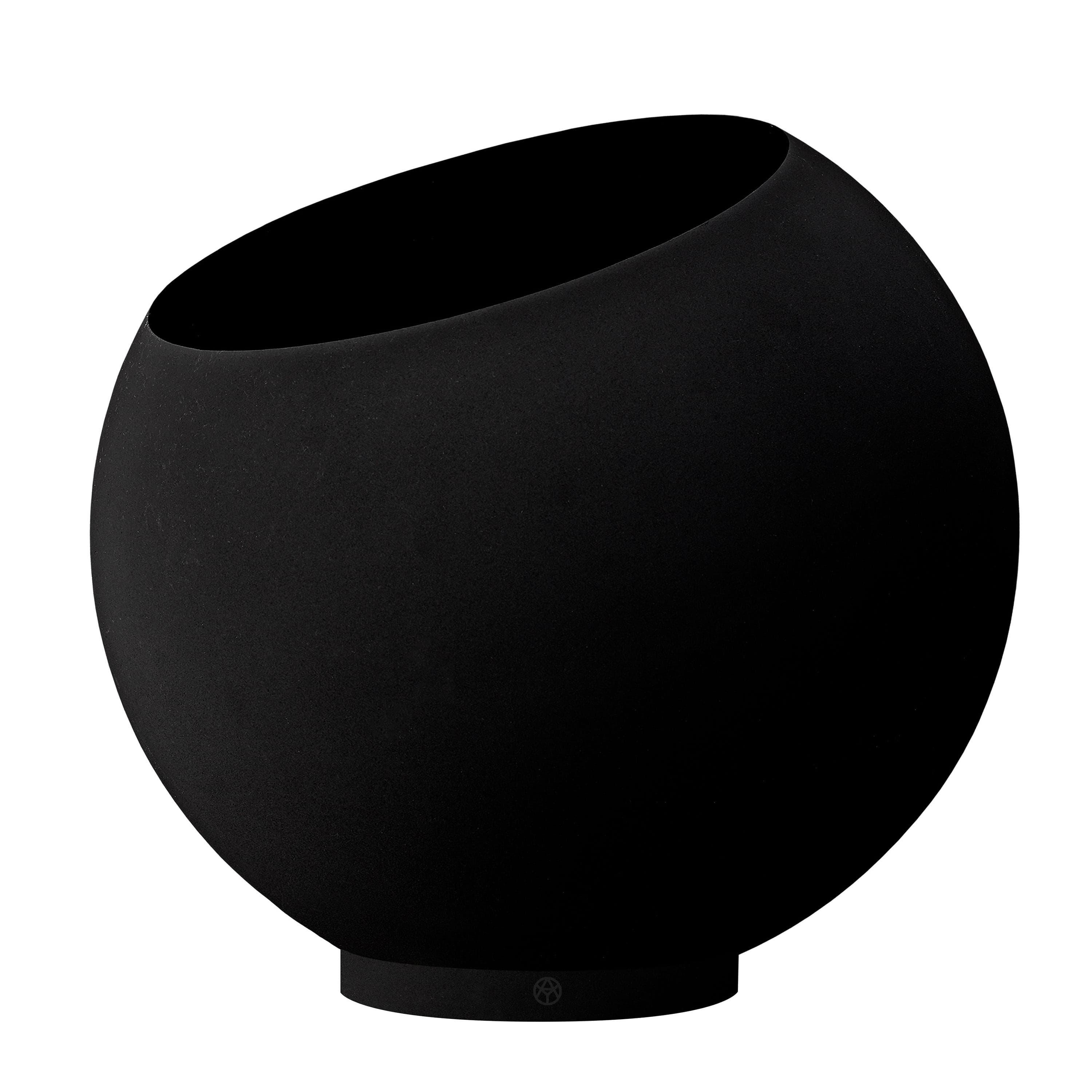 Globe Blumentopf Black Ø60