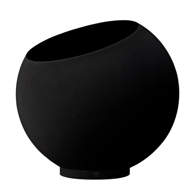 Globe Pot Black Ø60