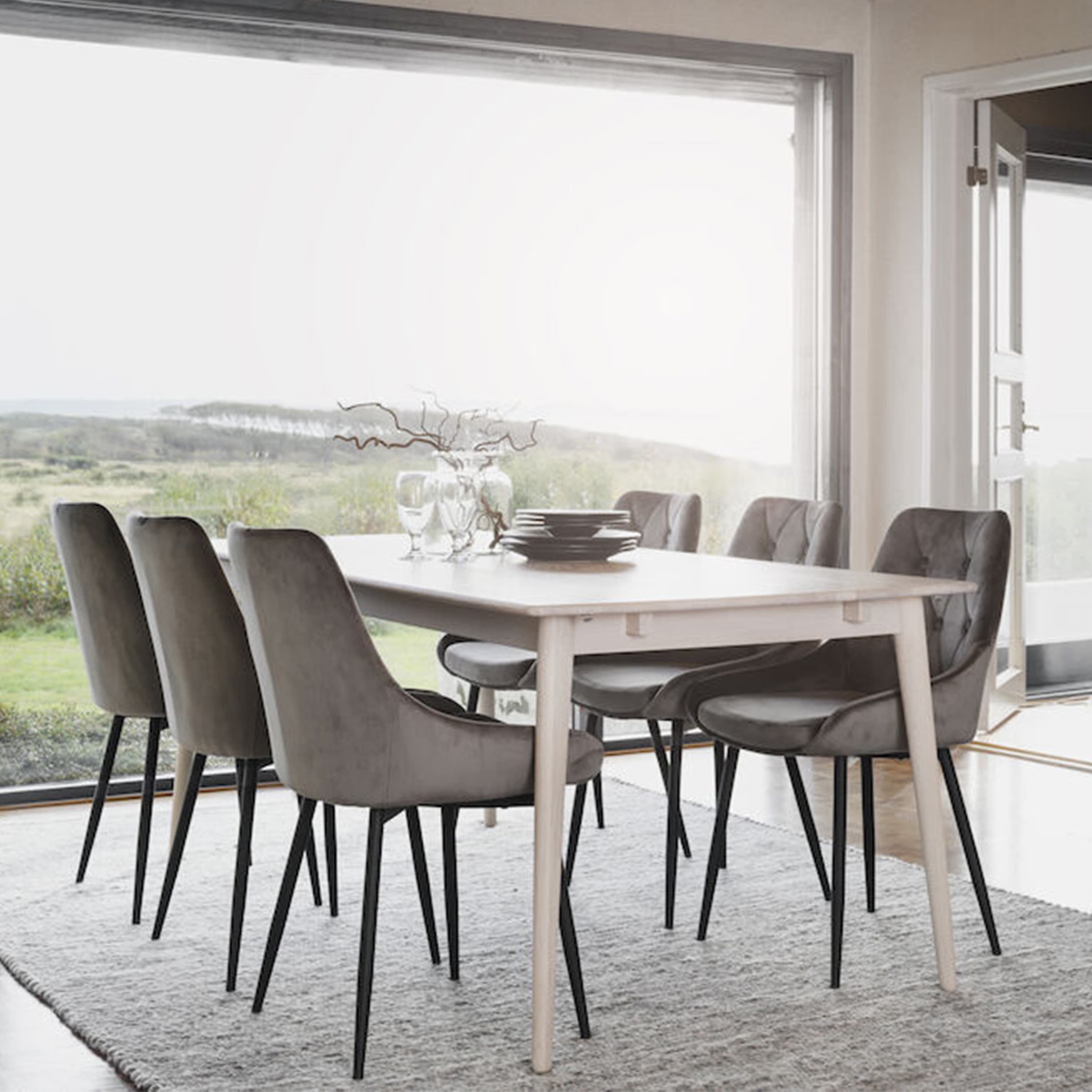 Tyler Dining Table White Pigmented 180cm