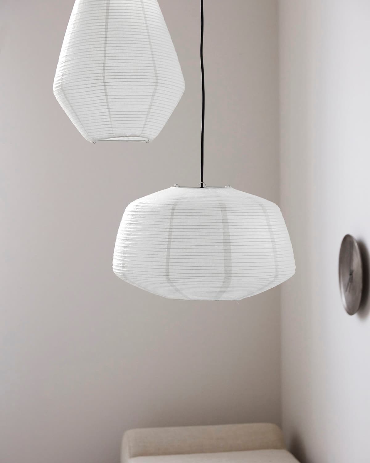 Bidar Lampenschirm Weiß Ø50 cm
