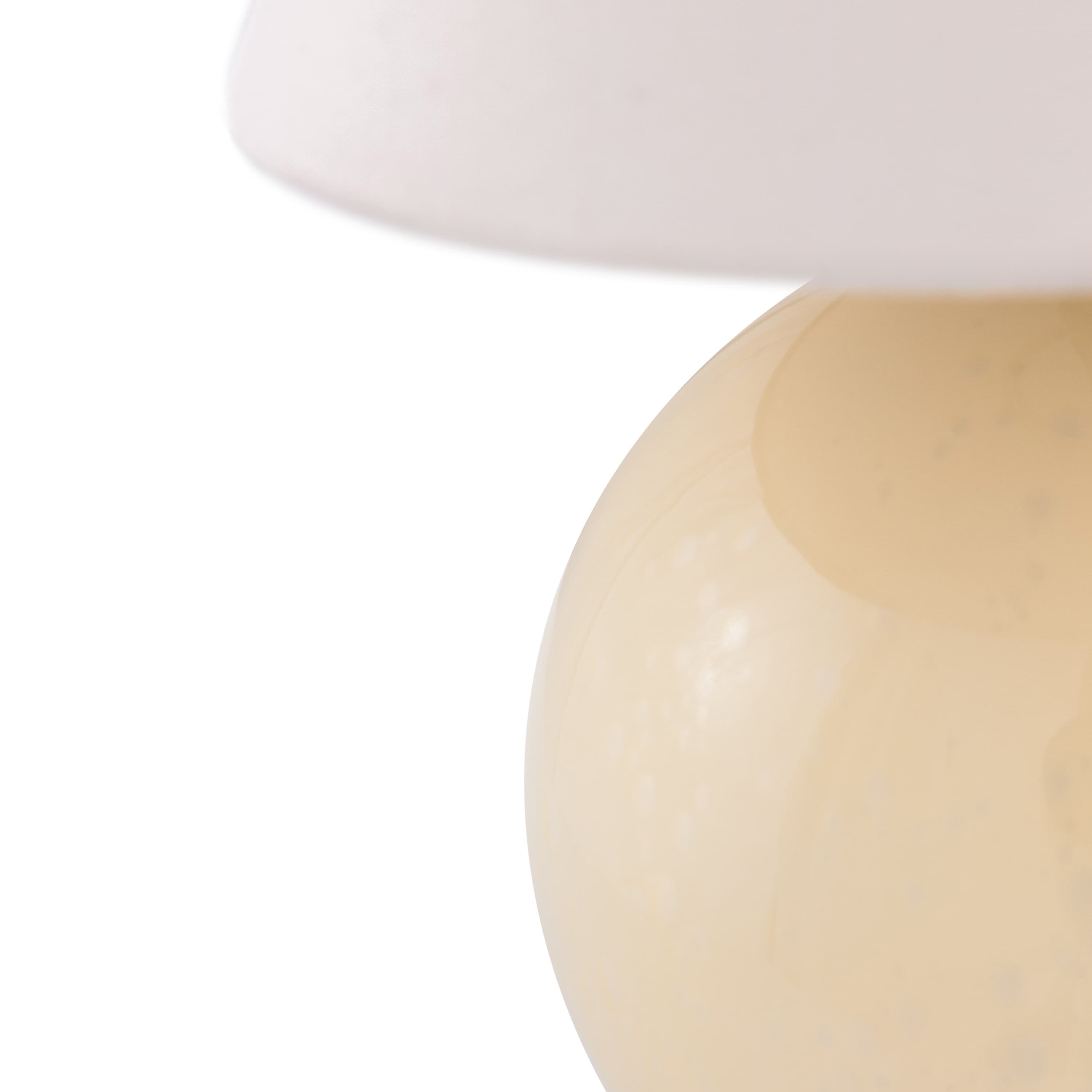 Iris Tragbare Tischlampe Creme 16