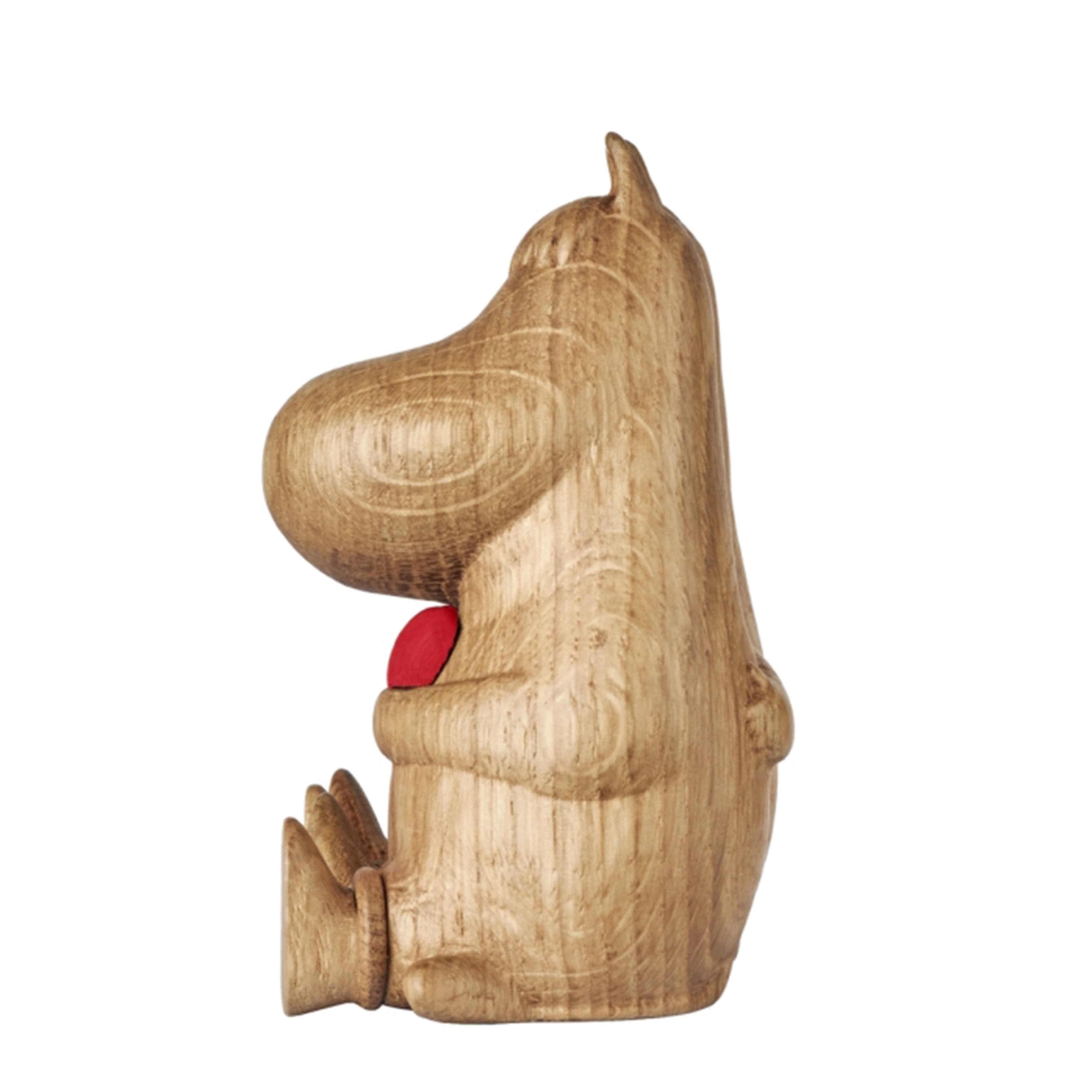 Mumin Holzdekoration Umarmung 10cm