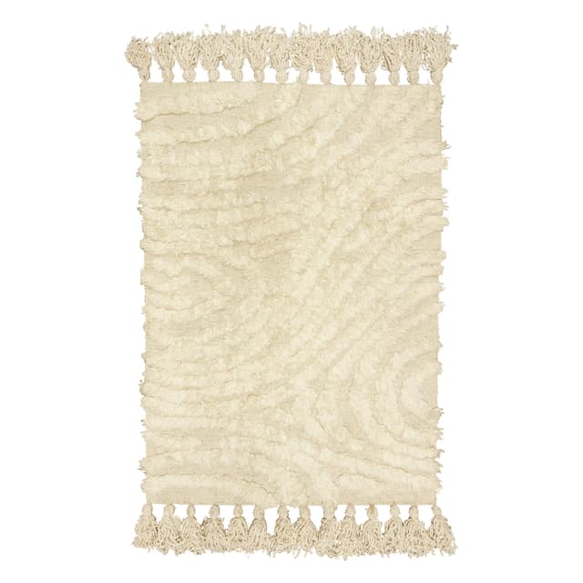 Bonnie Wool Rug Offwhite 200x300