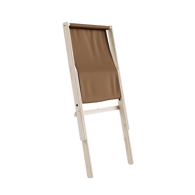 Boogie Loungesessel Natur/Mokka