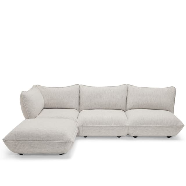 Sumo Mingle Chaise Sofa Marble 301cm