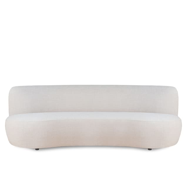 Moon 4-seater Sofa Bouclé Beige 240cm