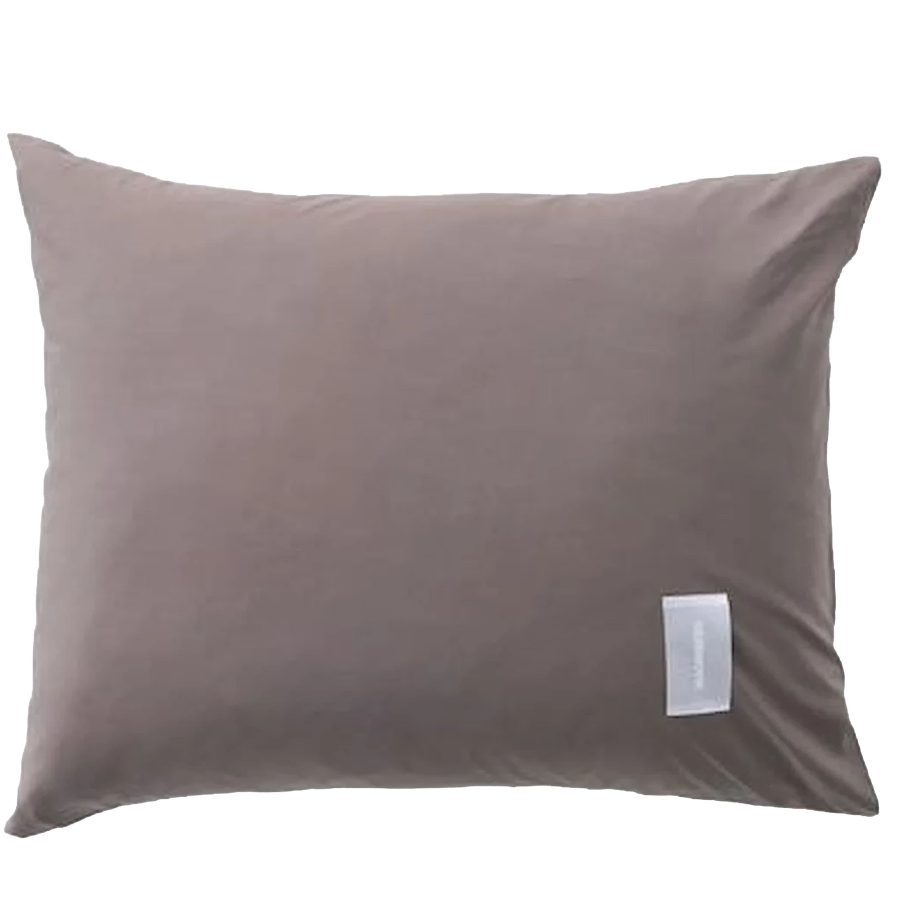 Pure Poplin Pillowcase Mud 50x90