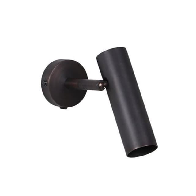 Norm Wall Lamp Black Antique 15cm